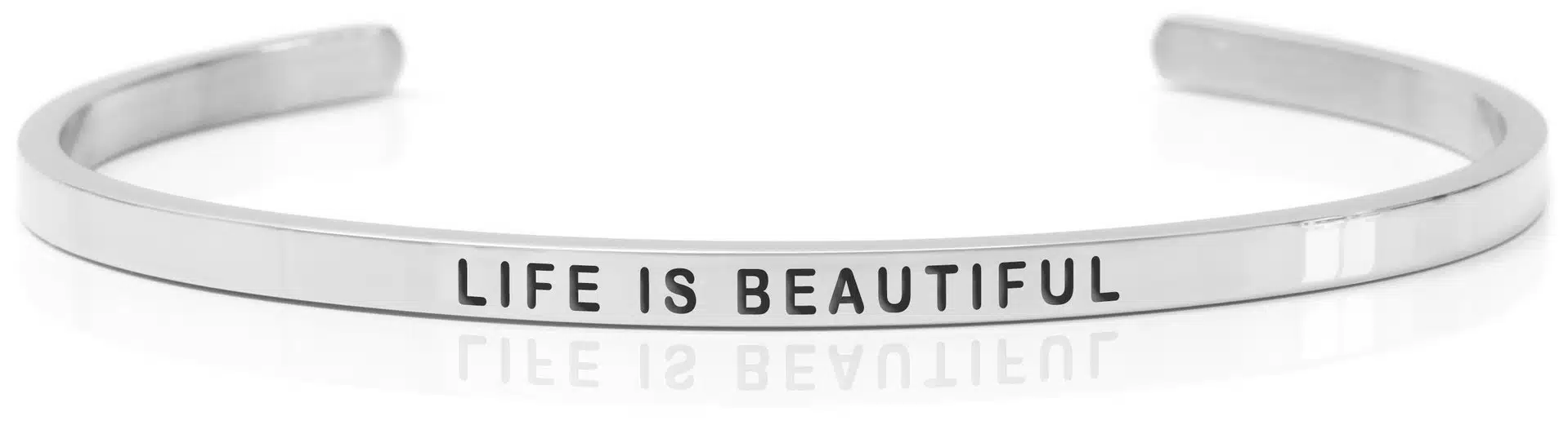 Daniel Sword armring Life is beautiful silver