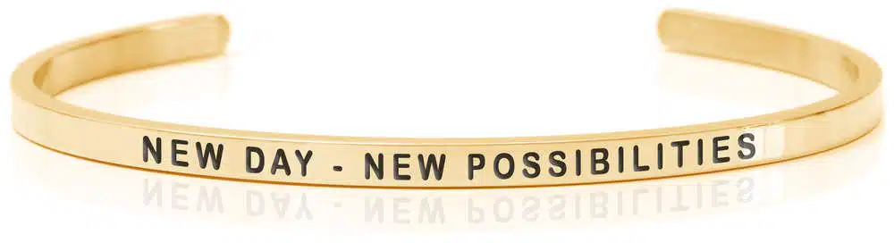Daniel Sword armring New Day New Possibilities gold