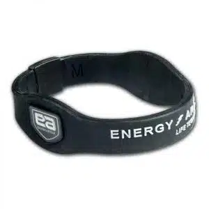 EA armband i silikon Svart S