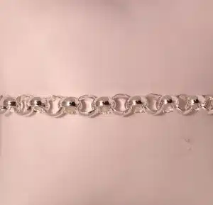 Armband äkta silver ärtlänk