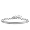Thomas Sabo Armband med platta 15 - 19 cm