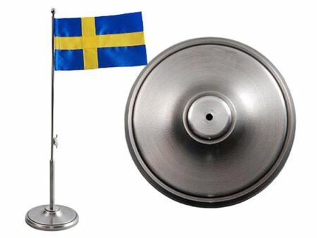 Svenska flaggan i tenn