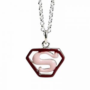 Super Girl halsband i Äkta silver