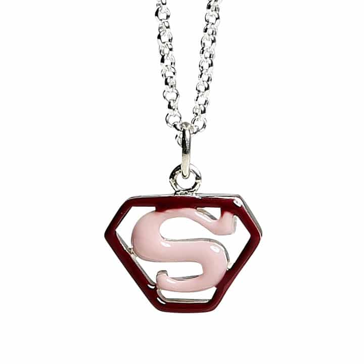 Super Girl halsband i Äkta silver