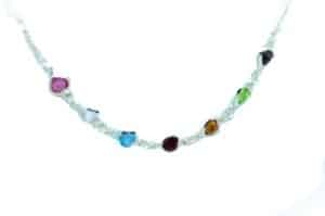 Silver Hjärt Halsband2 - Bild 2