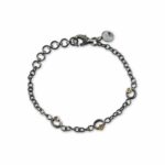 By Birdie Armband Orion Orbit i silver och guld