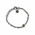 By Birdie armband Topka i silver guld och diamanter