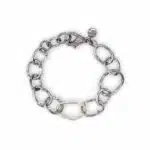 By Birdie armband Apollo Golden Link silver guld
