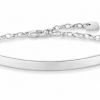 Thomas Sabo armband med platta att gravera