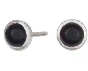 Sweet silver örhänge Svart Onyx