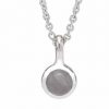 Sweet silverhalsband månsten Petite