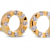 Kärleksgåva örhänge 18k guld diamanter