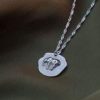 elefant halsband silver