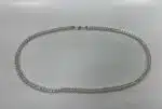 Silver halsband pansa massivt