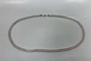 Silver halsband pansa massivt