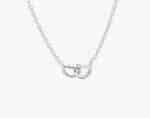 love halsband silver 2 hjärta drakenberg