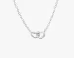 love halsband silver 2 hjärta drakenberg