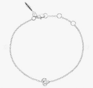 Le Knot knut armband silver Drakenberg