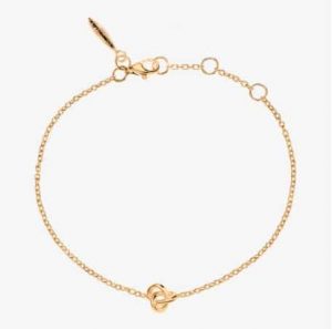 le Knot knut armband i guld