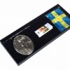 Flaggstång prins el prinsessa i tenn