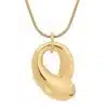 Edblad halsband 14k guldplätering paisley