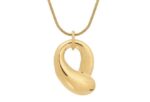 Edblad halsband 14k guldplätering paisley