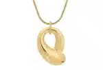 Edblad halsband 14k guldplätering paisley