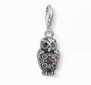 Thomas Sabo Charm Uggla med stenar