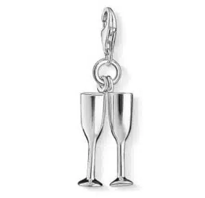 thomas sabo champange glas charm