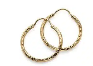 creol örhänge i guld 18k