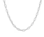 Silver halsband från återvunnet silver CU
