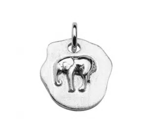 Elefant hänge i silver