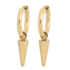 Örhänge edblad Peak hoops mini gold