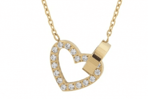 Eternal heart halsband guld Edblad