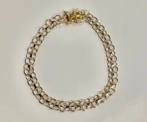 XLänk armband i guld 18k