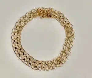 X-Länk Armband i guld 18k